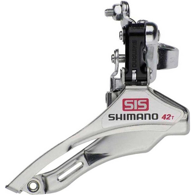 Переключатель передний SHIMANO TOURNEY, TY10, верхняя тяга, 28,6, 42T, без упаковки AFDTY10TS6